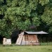 Палатка с навесом Naturehike Village CNK2300ZP022, коричневая большая