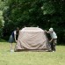 Палатка с навесом Naturehike Village CNK2300ZP022, коричневая большая
