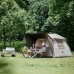 Палатка с навесом Naturehike Village CNK2300ZP022, коричневая большая