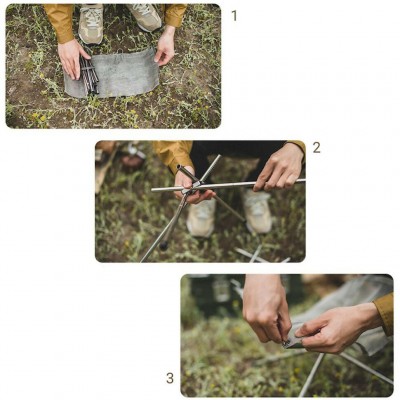 Чаша для костра Naturehike NH20SK001 20CJ складная