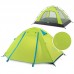 Палатка двухместная Naturehike P-Series NH18Z022-P, 210T/65D, светлая салатная