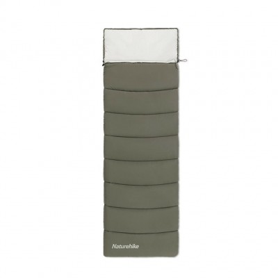 Спальник с капюшоном Naturehike LD250 CNK2300SD016, темно-зеленый