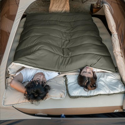 Спальник с капюшоном Naturehike LD250 CNK2300SD016, темно-зеленый