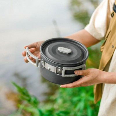 Кастрюля Naturehike CNK2450CF010, 1.7 л, алюминий