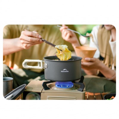 Кастрюля Naturehike CNK2450CF010, 1.7 л, алюминий