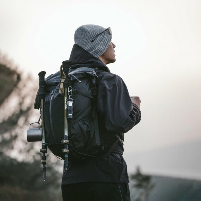 Рюкзак туристический Naturehike CNK2300016, 30+5 л, коричневый