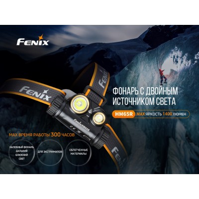 Фонарь налобный Fenix HM65R