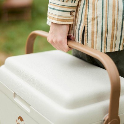 Туристический холодильник Naturehike CNK2300BS011, 33 л, бежевый