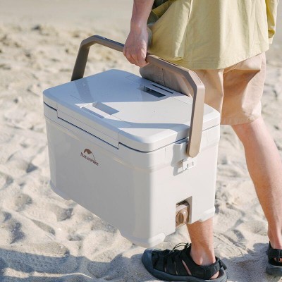 Туристический холодильник до 36 часов Naturehike CNK2300BS012, 30 л, бежевый