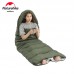 Спальный мешок Naturehike Y150L NH21MSD08, правый, темно-зеленый