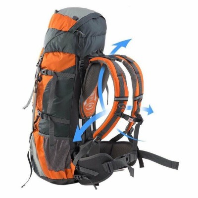 Рюкзак туристический Naturehike NH70B070-B, 70 л+5 л, оранжевый