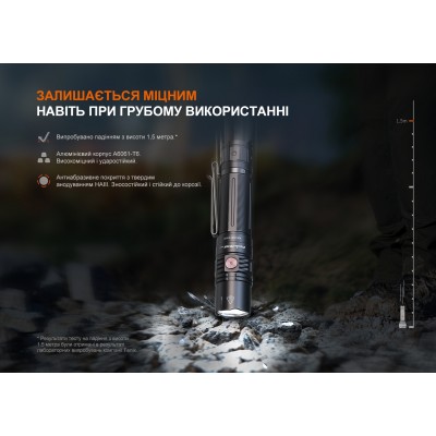 Фонарь ручной Fenix PD36R V2.0
