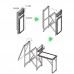 Полотенце Naturehike MJ02 Ultralight NH19Y002-J, 128 см х 80 см, изумрудное