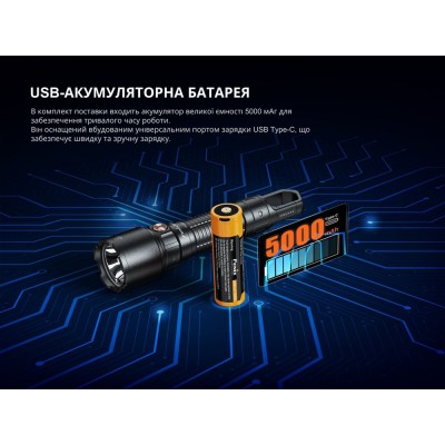 Фонарь профессиональный Fenix WF25RM с магнитной зарядкой