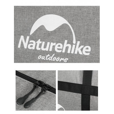 Сумка-баул для хранения портативная Naturehike NH17S021-M, 45 л, серый