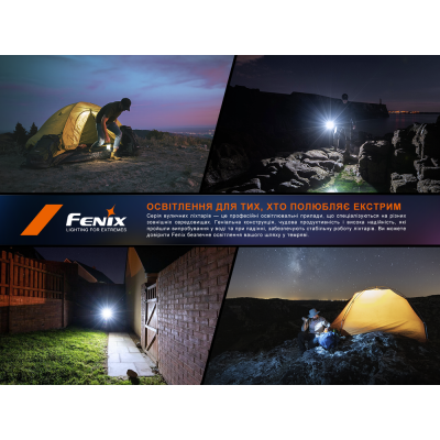 Фонарь прожектор Fenix CL27R зеленый