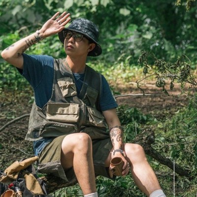 Панама туристическая Naturehike NH21FS538, темно-синяя