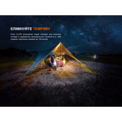 Фонарь прожектор Fenix CL27R зеленый