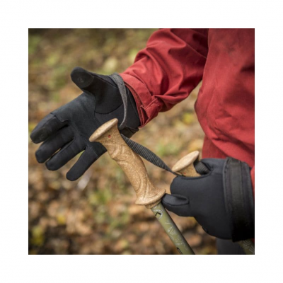Перчатки для туризма Helikon-Tex Tracker Outback Gloves - Black, размер S