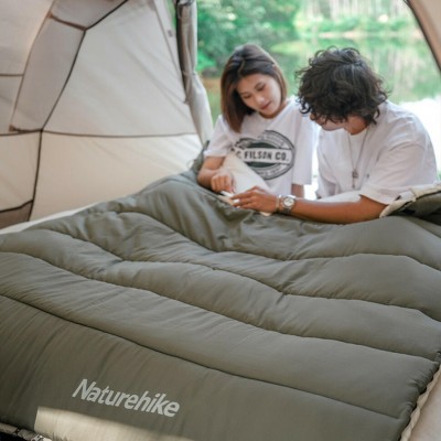 Спальник с капюшоном Naturehike LD350 CNK2300SD016, темно-зеленый