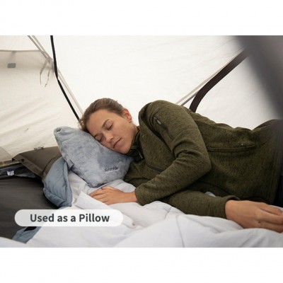 Спальный мешок - подушка Naturehike CNK2300SD022, светло-серый