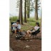 Кресло складное Naturehike Clamshell 001 Triangle Folding Moon Chair, черный