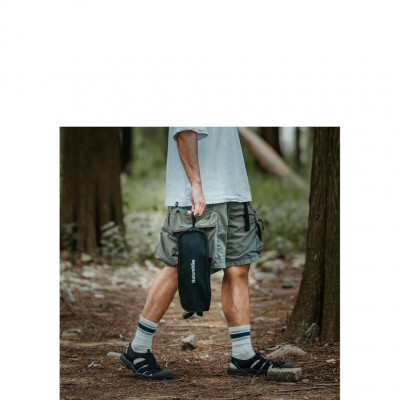 Кресло складное Naturehike Clamshell 001 Triangle Folding Moon Chair, черный