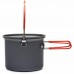 набор посуды для кемпинга 4 ед. Naturehike NH18T018-G, алюминий