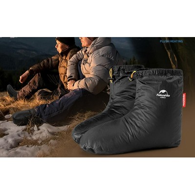 Ботинки на гусином пухе Naturehike NH18S023-T, размер S, черные