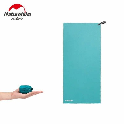 Полотенце Naturehike MJ02 Ultralight NH19Y002-J, 128 см х 80 см, изумрудное