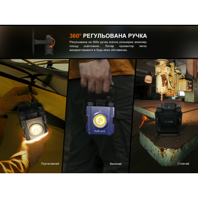 Фонарь прожектор Fenix CL27R зеленый