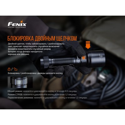 Фонарь ручной Fenix C7