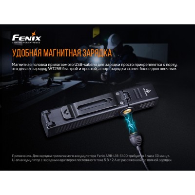 Фонарь ручной Fenix WT25R