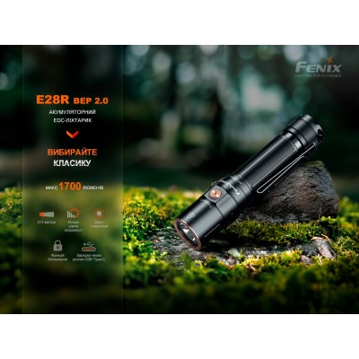 Фонарь ручной Fenix E28R V2.0