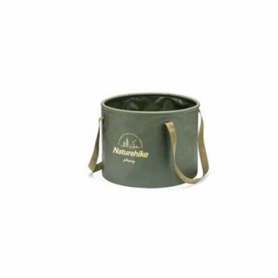 Складное ведро для воды из ПВХ Naturehike NH20SJ040, 10л, зеленый