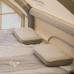 Подушка с памятью прямоугольная Naturehike NH22ZT002,серая