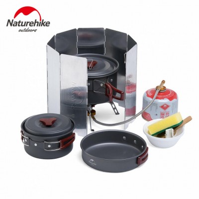 Ветрозащитный экран для горелки Naturehike NH 10 NH20CJ008 steel