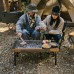 Раскладной стол комбинированный Naturehike NH21JU011, алюминий/бук