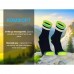 Носки водонепроницаемые Dexshell Pro visibility Cycling, р-р S (36-38), с зеленой полосой