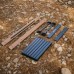 Раскладной стол комбинированный Naturehike NH21JU011, алюминий/бук
