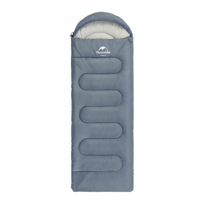 Спальный мешок Naturehike Y150L NH21MSD08, правый, серо-голубой
