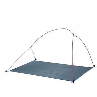 Палатка сверхлегкая двухместная с футпринтом Naturehike Сloud Up 2 Updated NH17T001-T, 20D, темно-зеленый