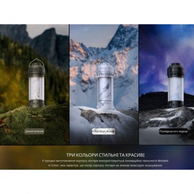 Фонарь кемпинговый Fenix CL22R, черный