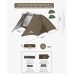 Палатка двухместная Naturehike CNK2300ZP040, коричневая