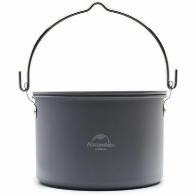 Кастрюля-котелок Naturehike Camping NH17D021-G, 4 л, алюминий