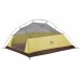 Палатка сверхлегкая трехместная с футпринтом Naturehike Cloud Up 3 Updated NH18T030-T, 20D, темно-зеленый