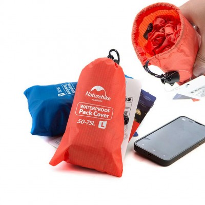 Чехол для рюкзака Naturehike NH15Y001-Z S, 20-30 л, голубой