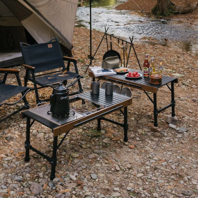 Раскладной стол комбинированный Naturehike NH21JU011, алюминий