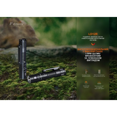 Фонарь ручной Fenix LD12R