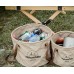 Складное ведро для воды из ПВХ Naturehike NH20SJ040, 20 л, зеленый
